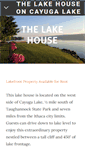 Mobile Screenshot of cayugalakehouse.net